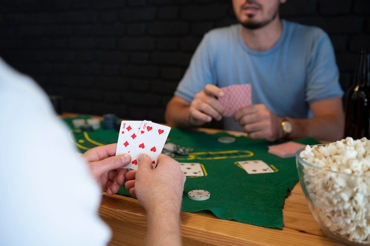 Dealer profesional dalam studio live blackjack haruka89